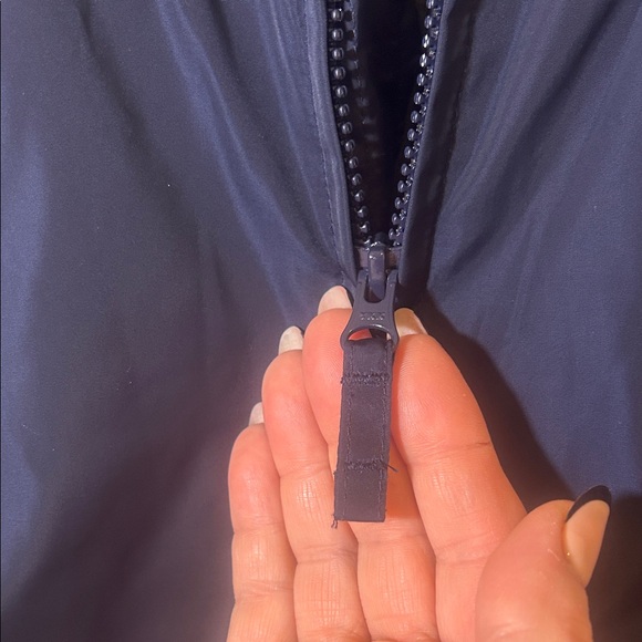 Lands' End Navy Kids Snow Jumpsuit  Size 8 - Picture 4 of 12